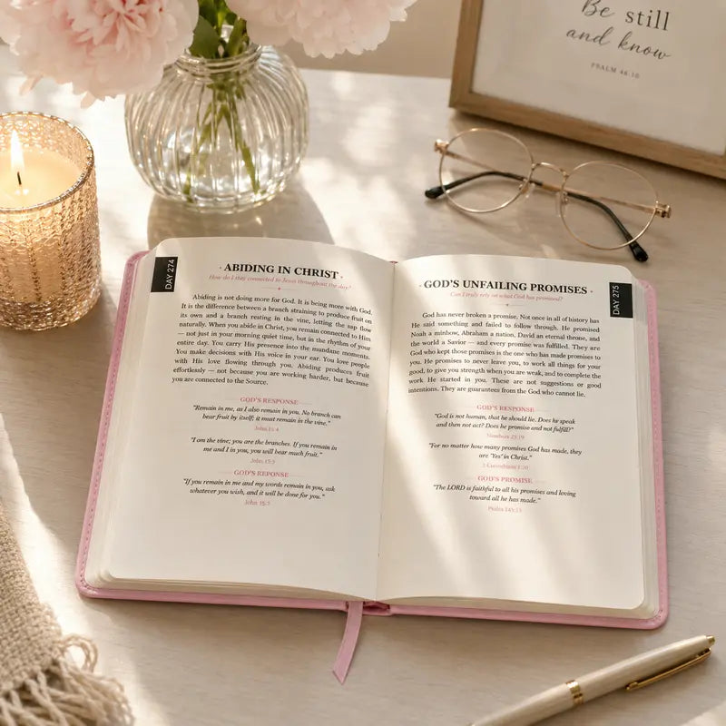 A Moment With The Lord – 365-Day Bible Study & Prayer Journal