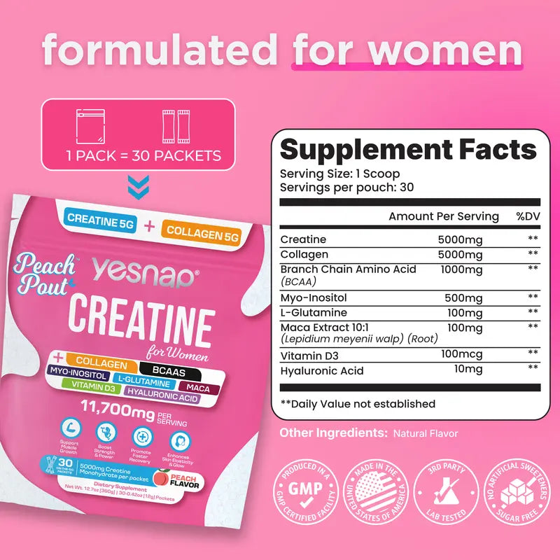 Peach Creatine