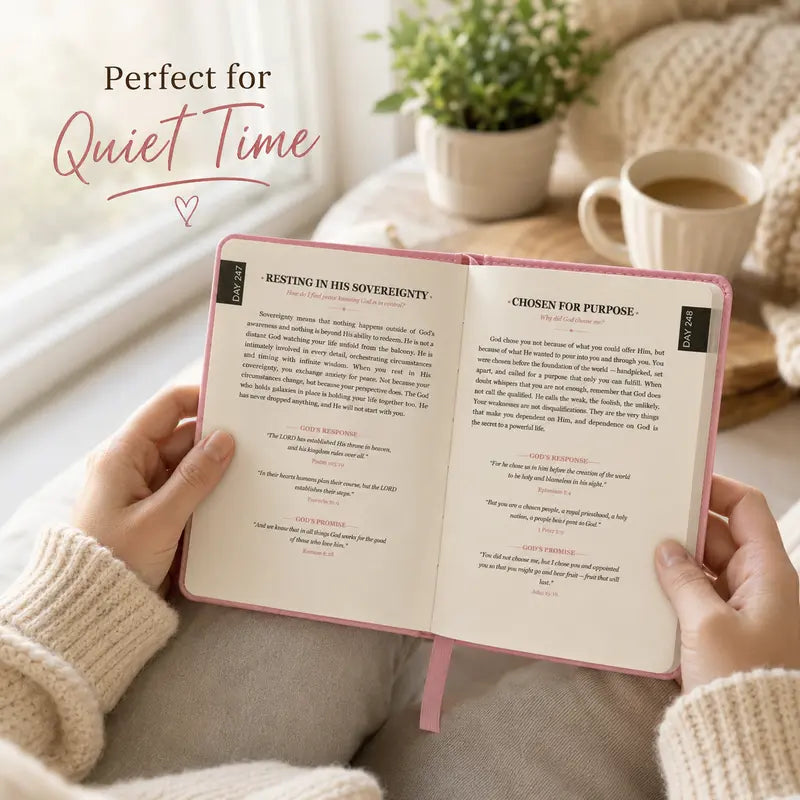 A Moment With The Lord – 365-Day Bible Study & Prayer Journal