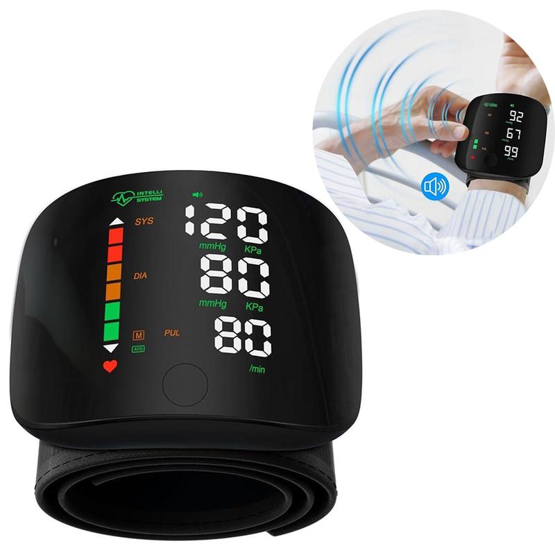 Smart Wrist Blood Pressure Monitor